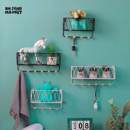 CRISS-CROSS WALL UTILITY SHELF