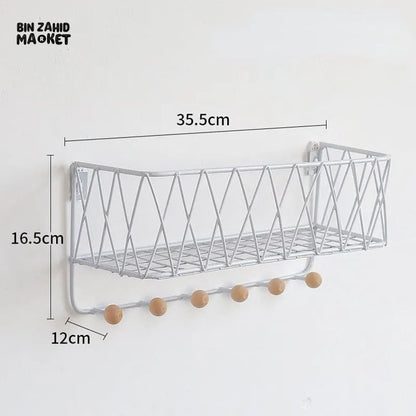 CRISS-CROSS WALL UTILITY SHELF