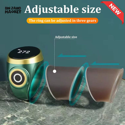 SMART WATERPROOF DIGITAL ZIKR TASBEEH RING